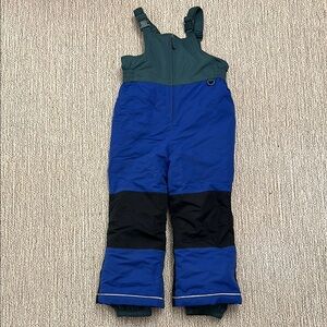 Hanna Andersson Green and Blue Overalls